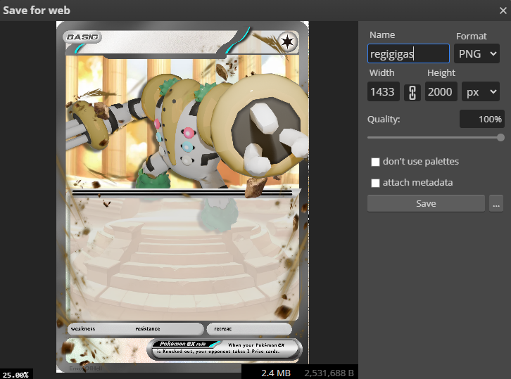 Image 10: Export your card image as a .png