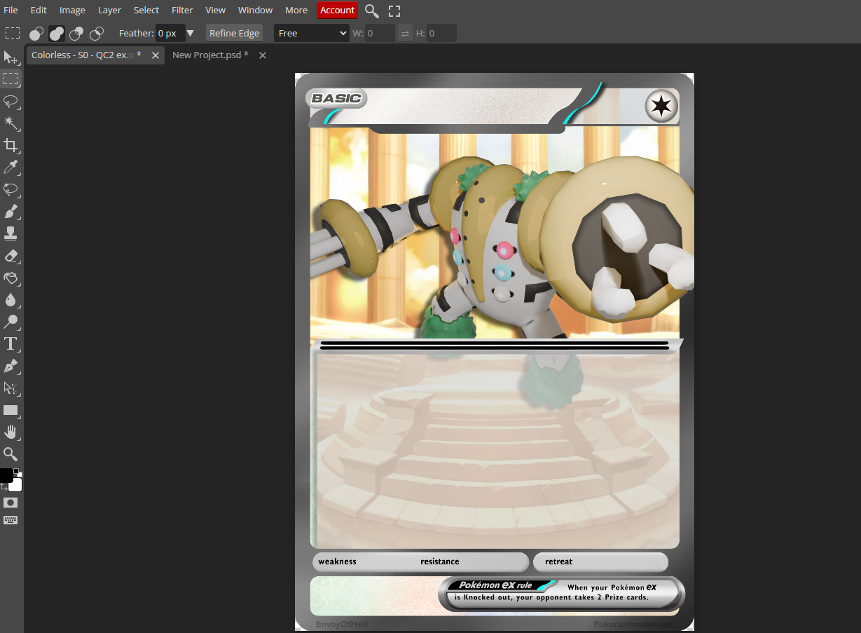 Image 7: Added background (also added shadows here, see Avalan's guide)